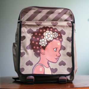 Afro Star School Backpack