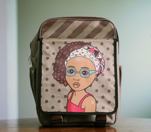 Young Headwrap School Backpack