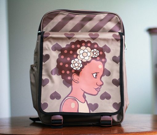 Afro Star School Backpack